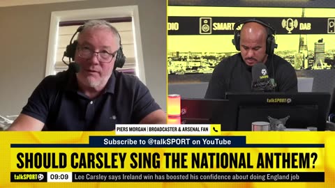 Piers Morgan DEFENDS Lee Carsley's Choice NOT To Sing The England National Anthem! 😠👏