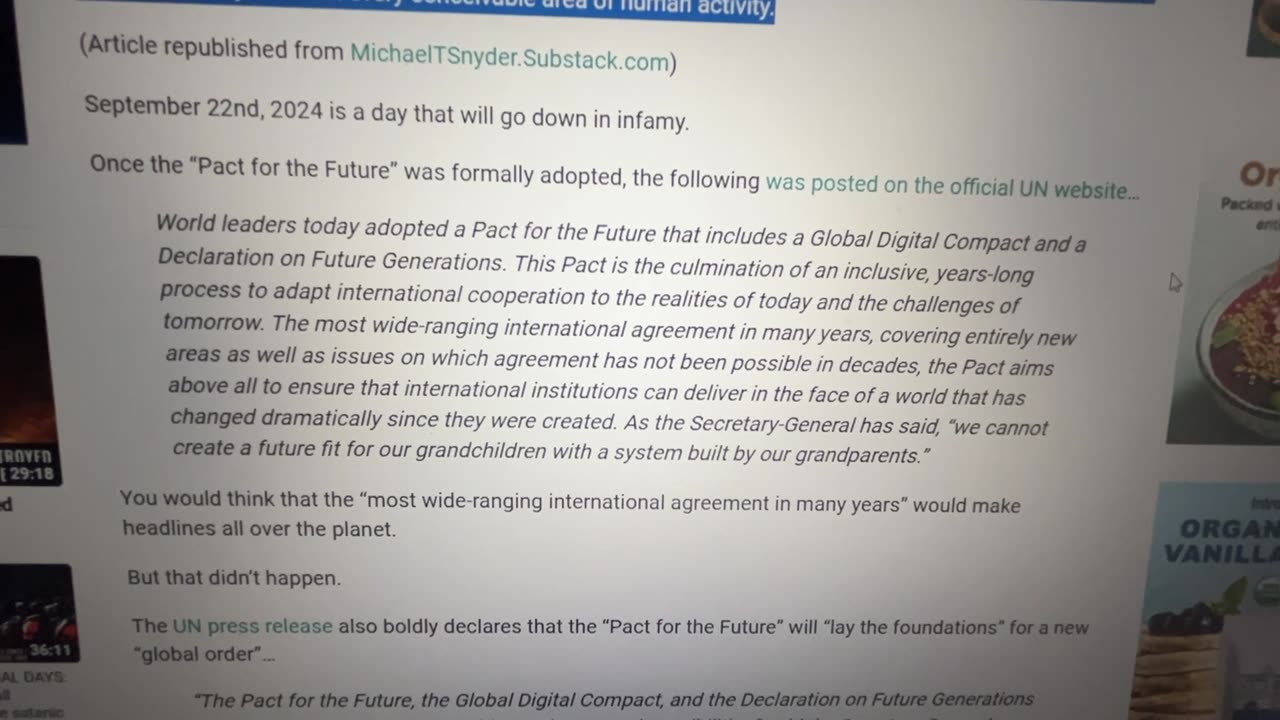 UN adopts "Pact for the future "