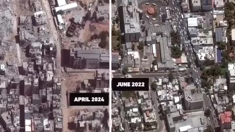 Gaza June 2022 and now May 2024