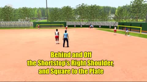 2 Umpire - Runner on 3B - Starting Position