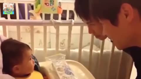Funny babies get confused by twin parents compilation_best funny kids _funny kid