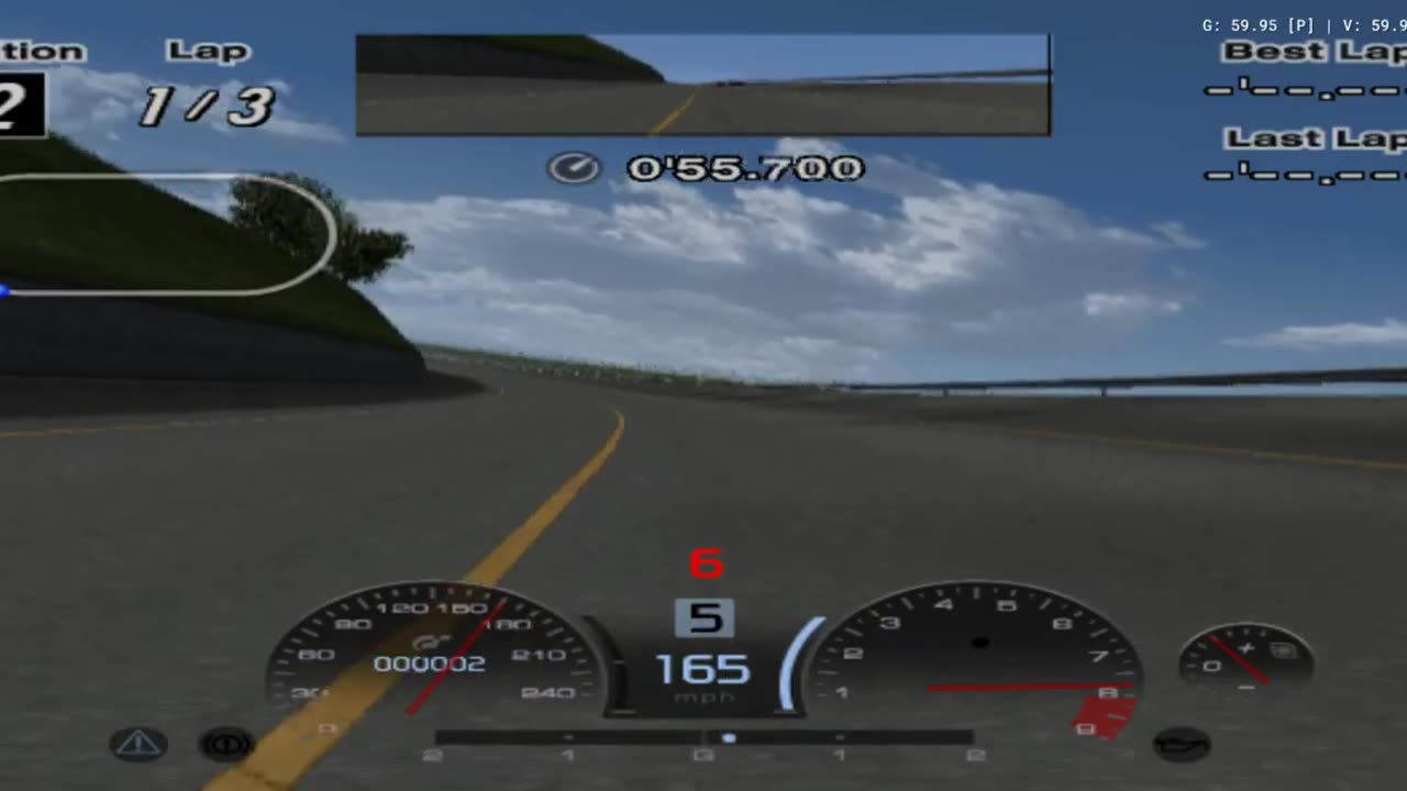 Gran Turismo 4 - Driving Mission 23 1st Try(AetherSX2 HD)