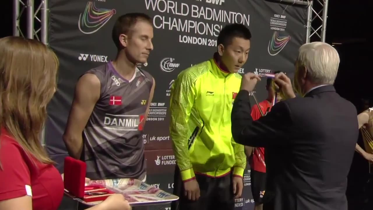 badminton world championships 2011 Final Lee Chong Wei Lin DanBadminton 2011 Timeless Match