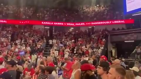 INSANE crowd in Montana to see PRESIDENT TRUMP 🔥🇺🇸