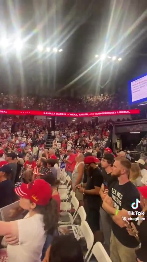 INSANE crowd in Montana to see PRESIDENT TRUMP 🔥🇺🇸