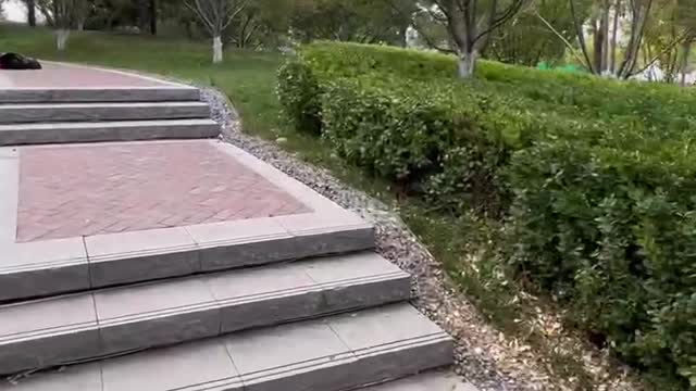 There are many stones beside the road