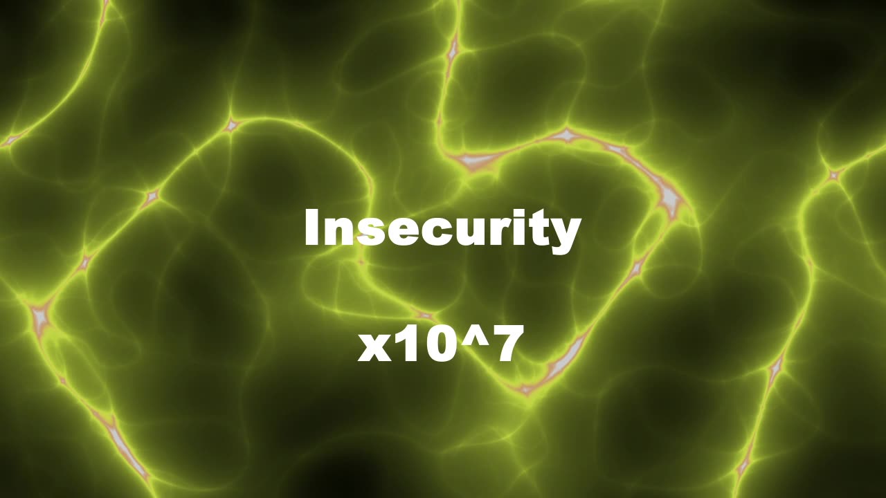 Amplified Reiki [AR] for Insecurity - 10^7 x Stronger Energy