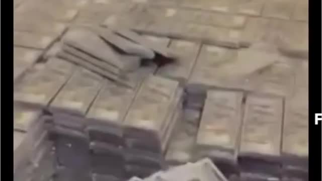 WATCH: Taliban showing off their US currency after Biden freezes Afghan currency