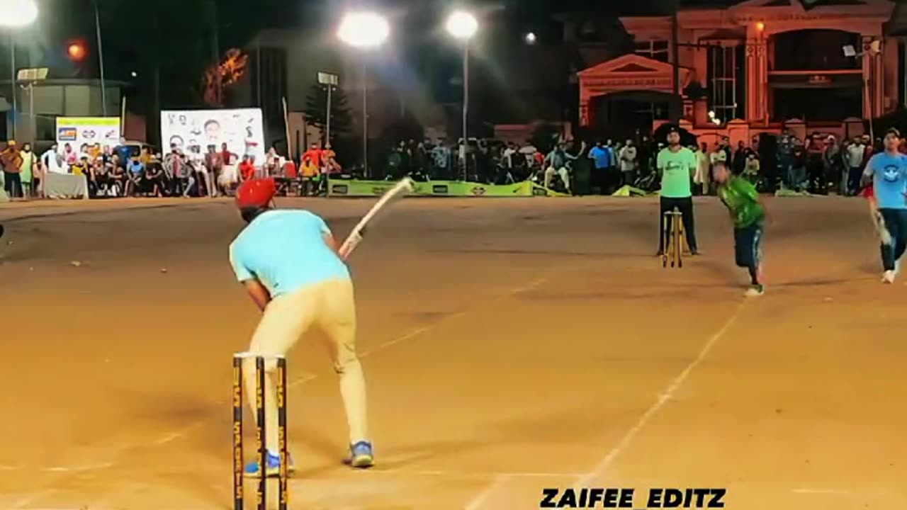 Pakistan Tape Ball Cricket Player Playing a Best Flick Shot #Tapeballcricket