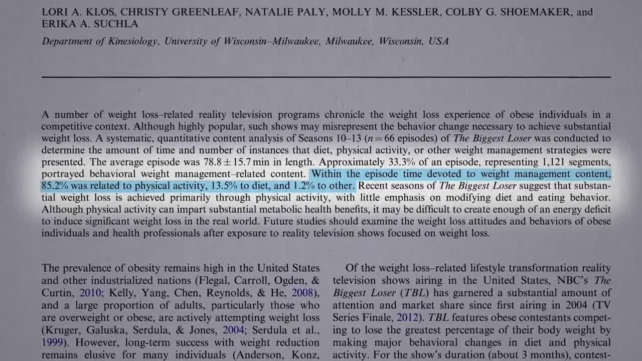 The Reason Weight Loss Plateaus When You Diet