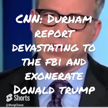 Jake Tapper: Durham report is "devastating to the FBI" and that it "does exonerate Donald Trump."
