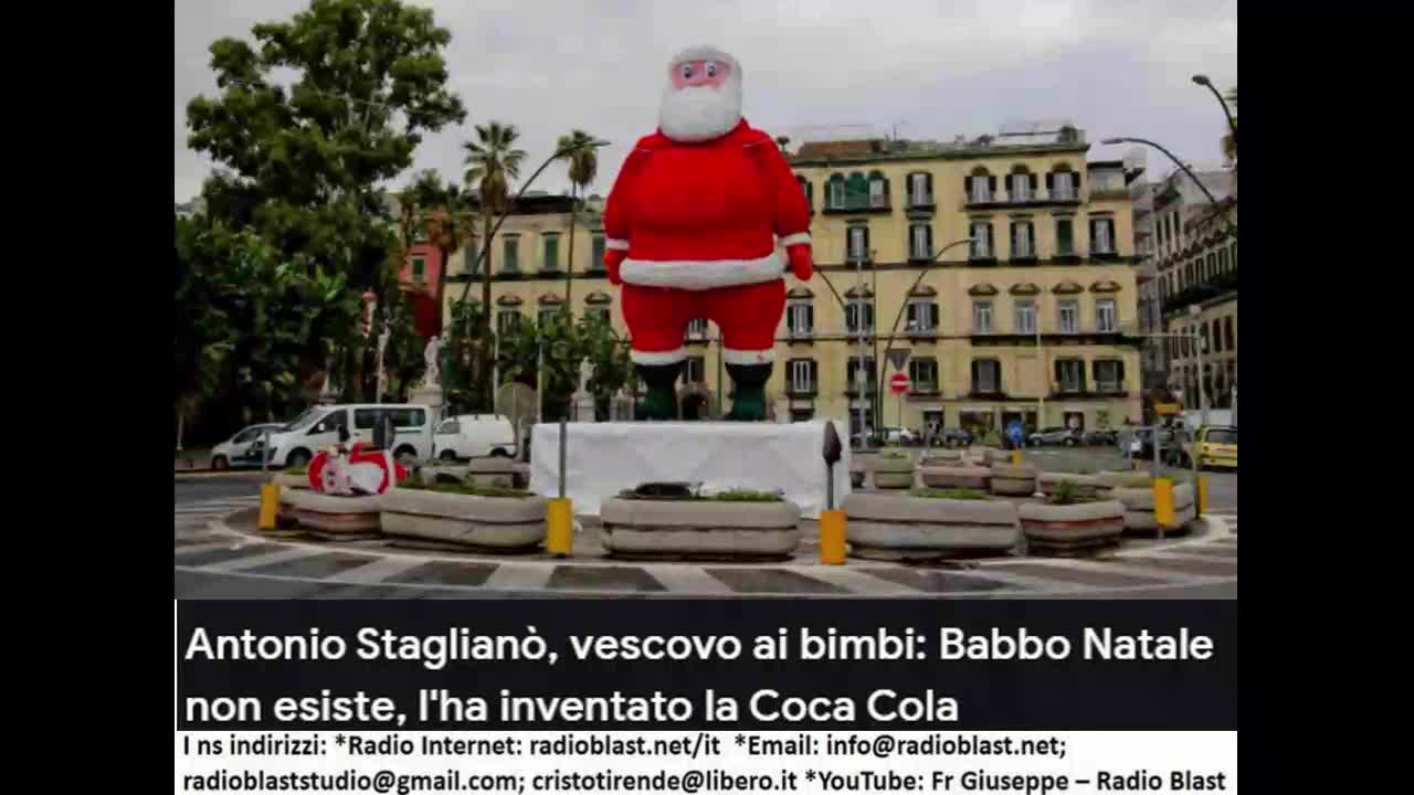 Grande messaggio del vescovo su B.Natale! Ma poi tristemente ritratta.