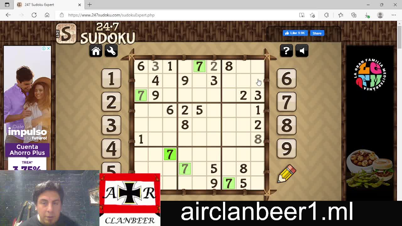 SUDOKU EXPERT ENSURE AGAISNT THE ROADCOASTER