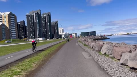 Reykjavik foreshore walk