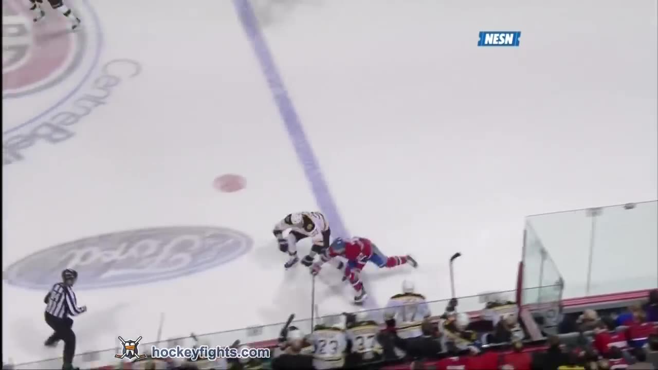 Zdeno Chara lays DEVASTATING Hit on Max Paccioretty!