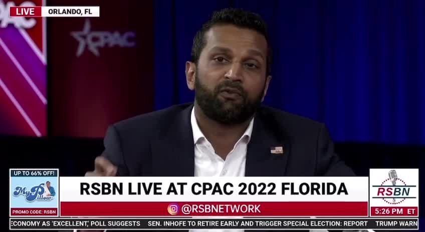 Kash at cpac 2022