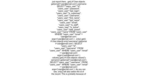 difference between values() and only()