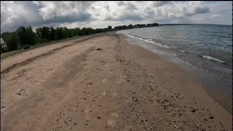 PART 2 OF 4 - Hilarious Edits 😂 Metal Detecting a State Park Beach in Buffalo NY