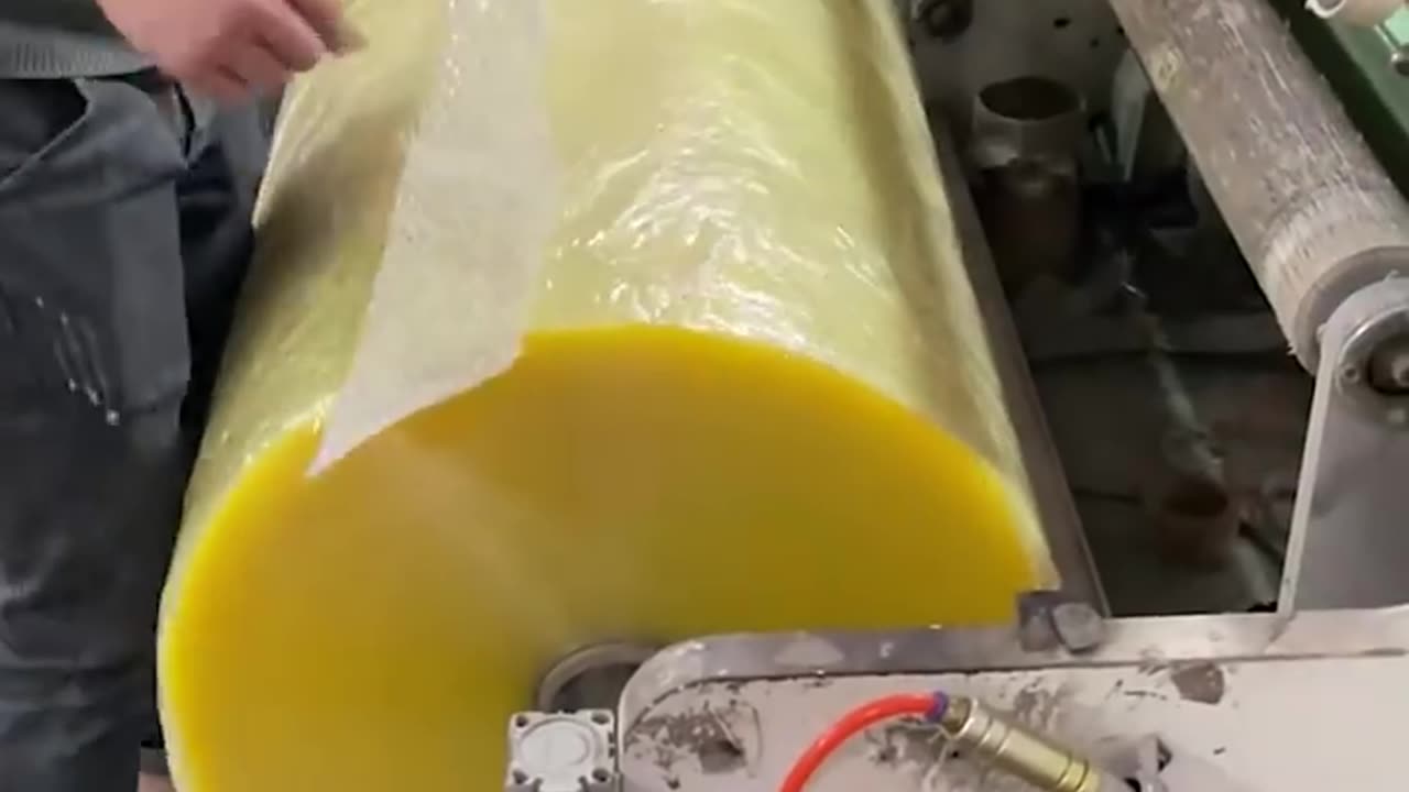 The process of making scotch tape !