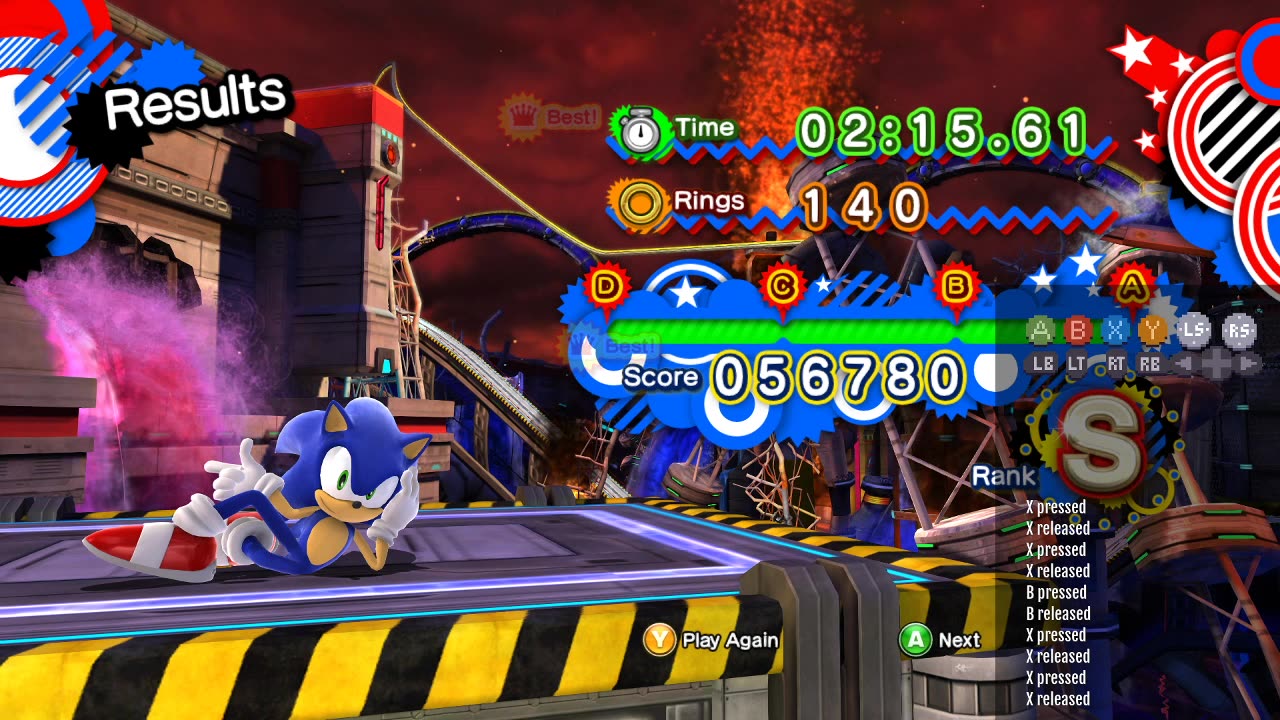 [Speedrun] Sonic Generations: Chemical Plant Act 2 (No Skills/Glitchless) 2:15.61