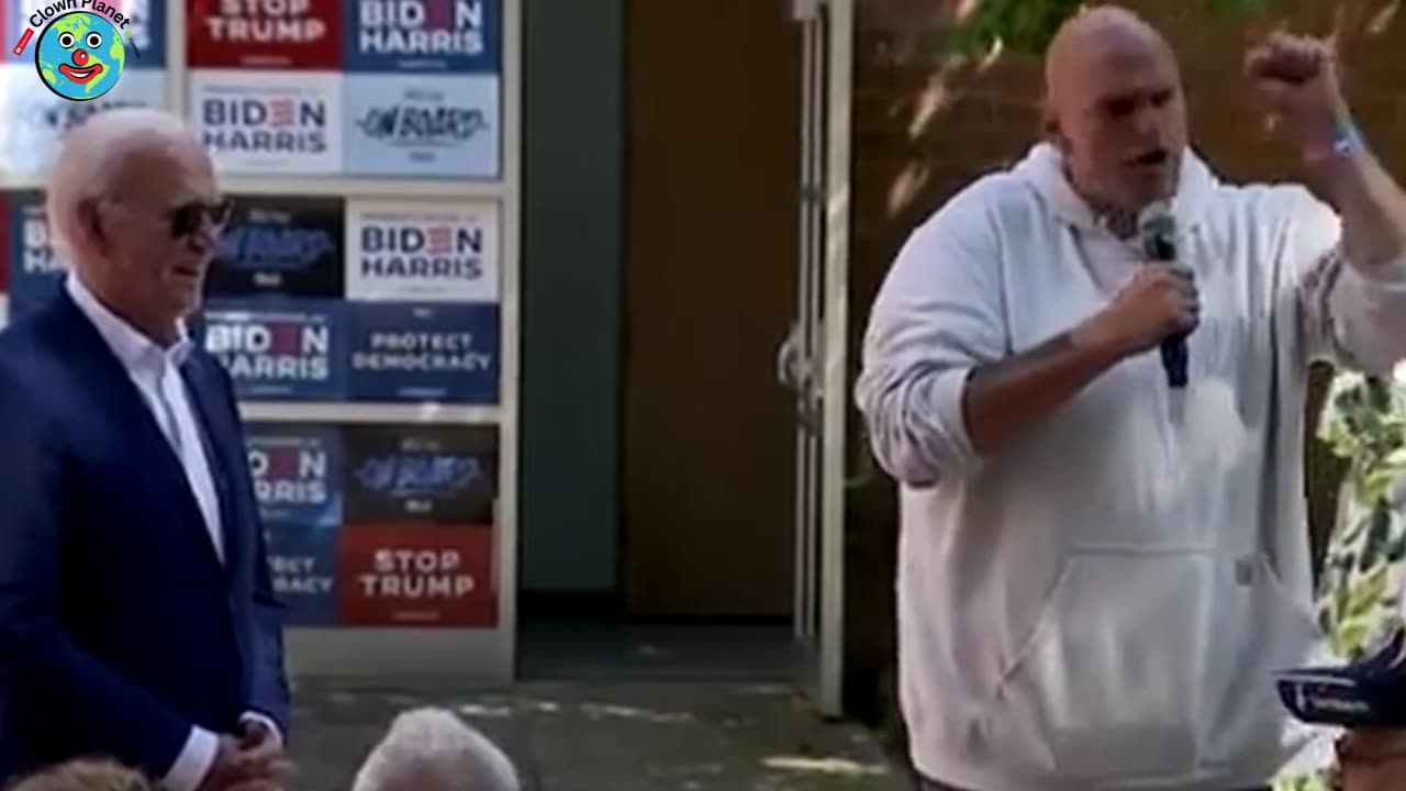 Biden Rally Draws Tens Of Supporters