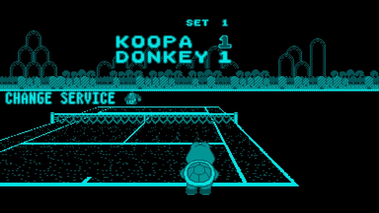 Mario's Tennis Raw Play - Virtual Boy - Mario Sports Before Mario Sports Was Good.