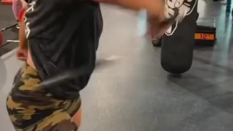 NIKKITA AT GYM | GETTING READY FOR WWE DOMINATION