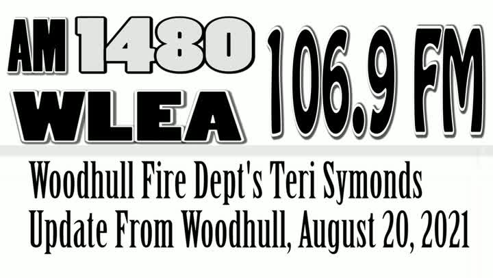 Woodhull Fire Dept's Teri Symonds, August 20, 2021