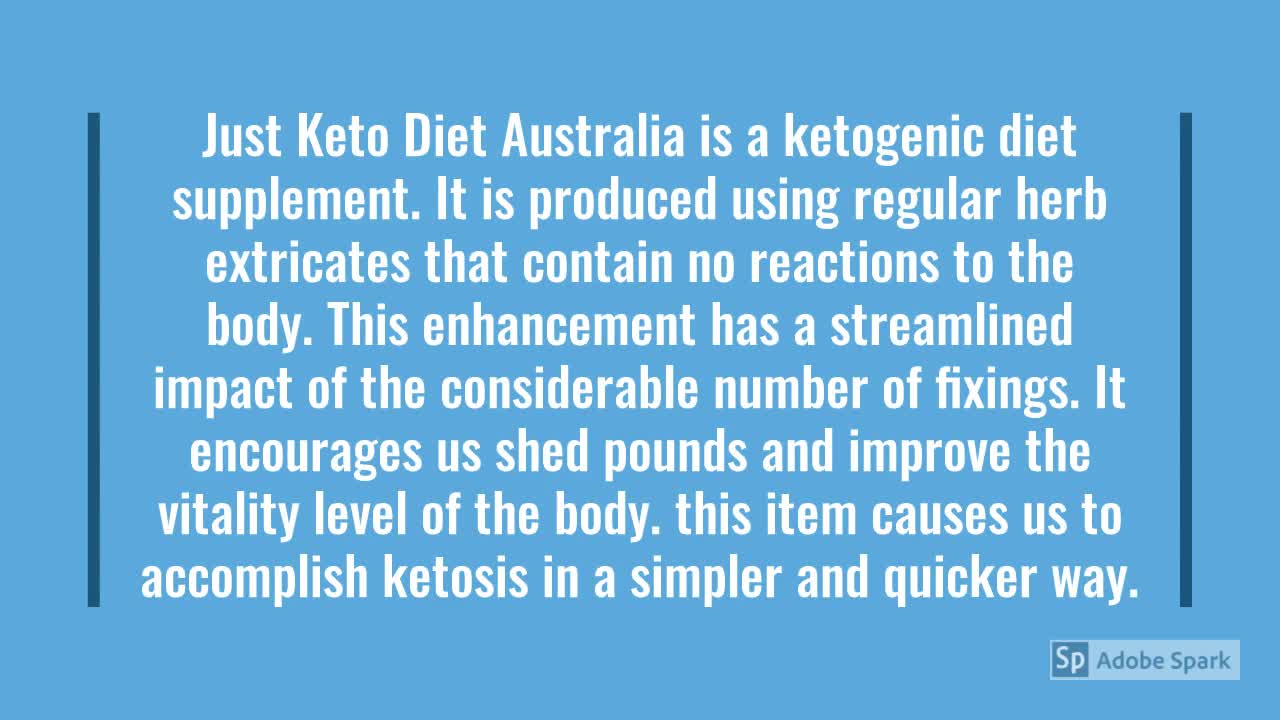 Just Keto Diet Australia: {Best Weight Loss Pills Reviews} "Price to Buy" Ingredients!