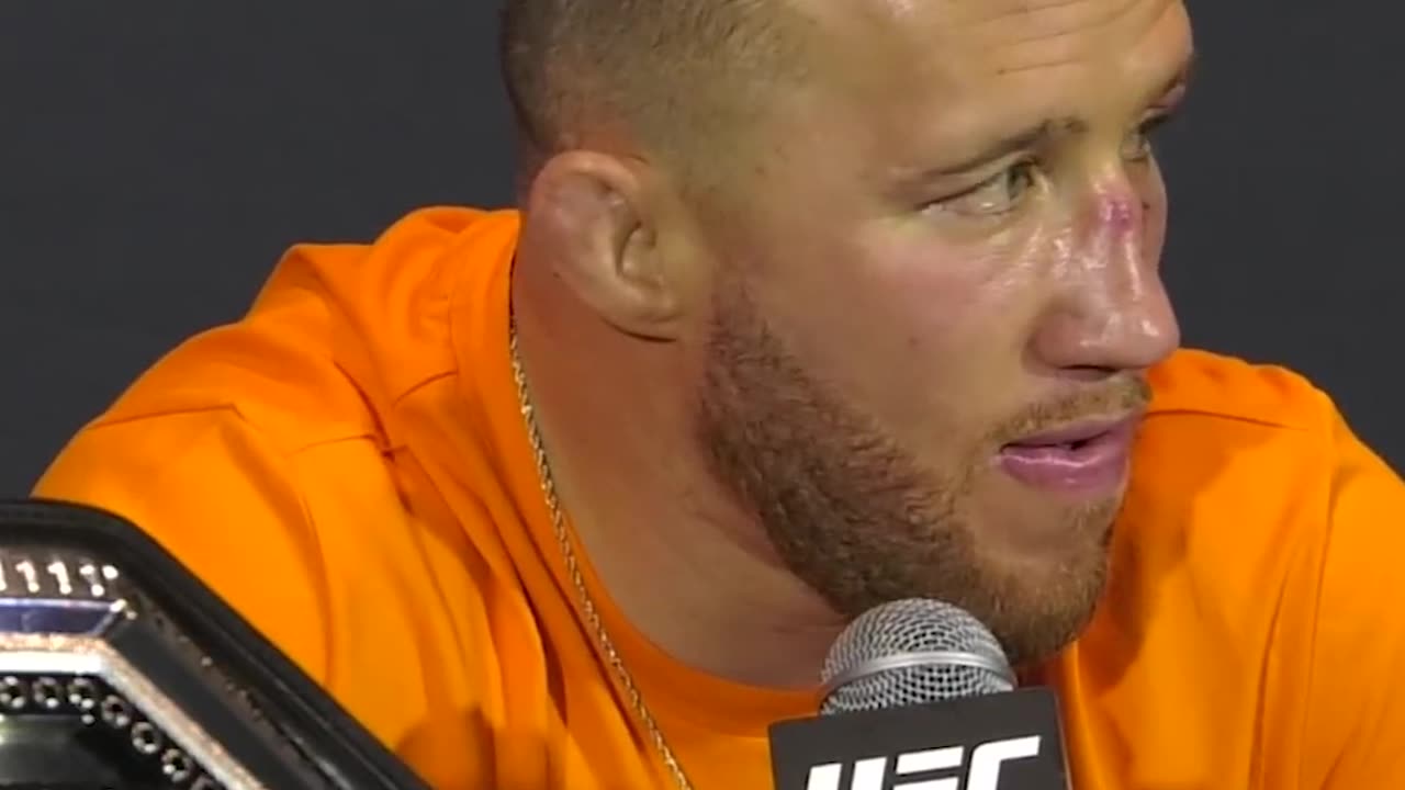 Justin Gaethje responds to Conor McGregor callout: “I’m not gonna fight someone on steroids”