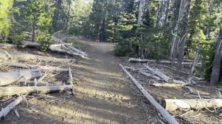 Pacific Crest Trailhead for Little Belknap Crater & Belknap Crater – Central Oregon – 4K