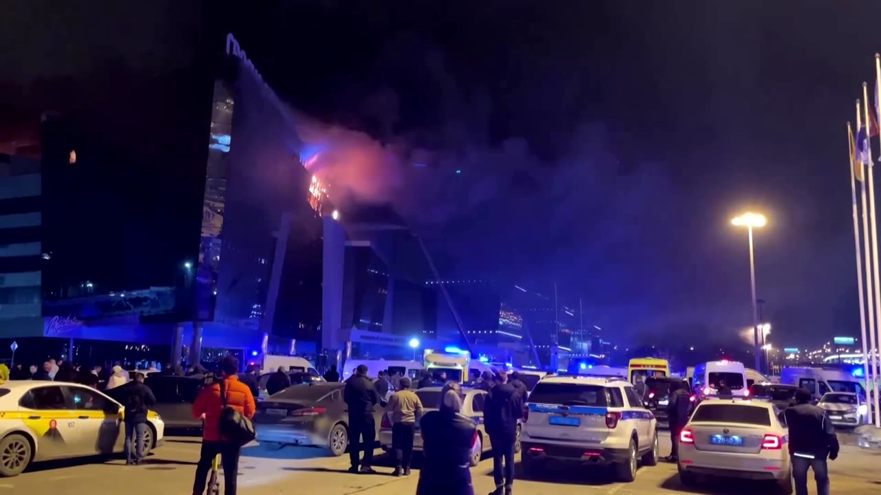 Dozens killed in concert attack near Moscow, Russia says