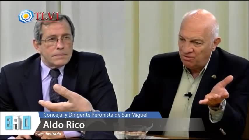 Aldo Rico_ La corrupción es incontrolable y los dirigentes son cómplices