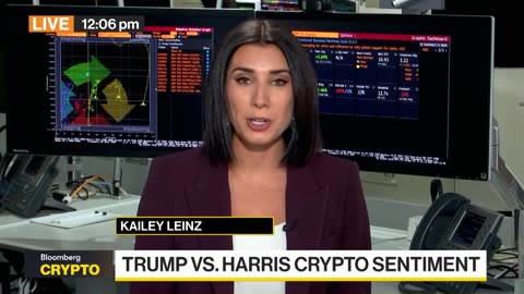 Trump Vs. Harris Crypto Sentiment | Bloomberg Crypto 09/10/2024