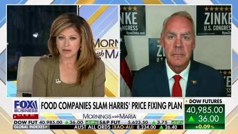 DNC is a 'disaster' like a Harris admin would be: Rep. Ryan Zinke