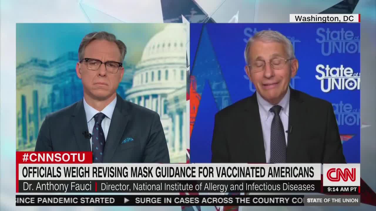 Fauci: CDC Considering Mask Mandates For Vaccinated Americans