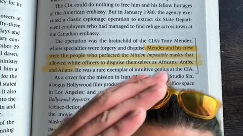 CiA use of masks even back in the 1990s