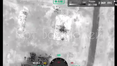 A Russian drone shot down a Ukrainian “Vampire” drone with a precise strike.