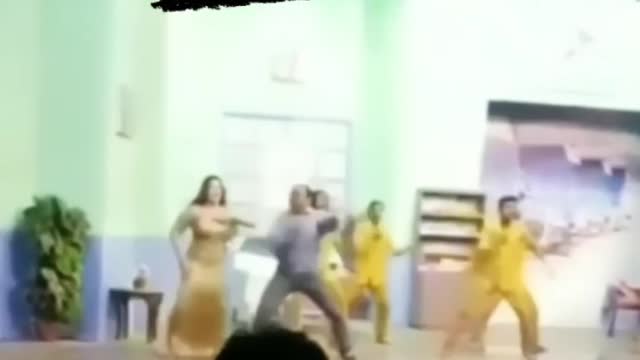 Indian school teacher dance