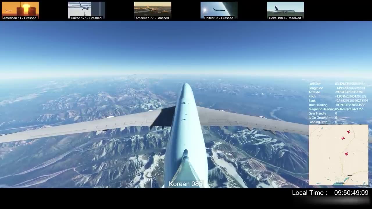 9⧸11 Flight Simulation With ATC | The September Project, Microsoft Flight Simulator