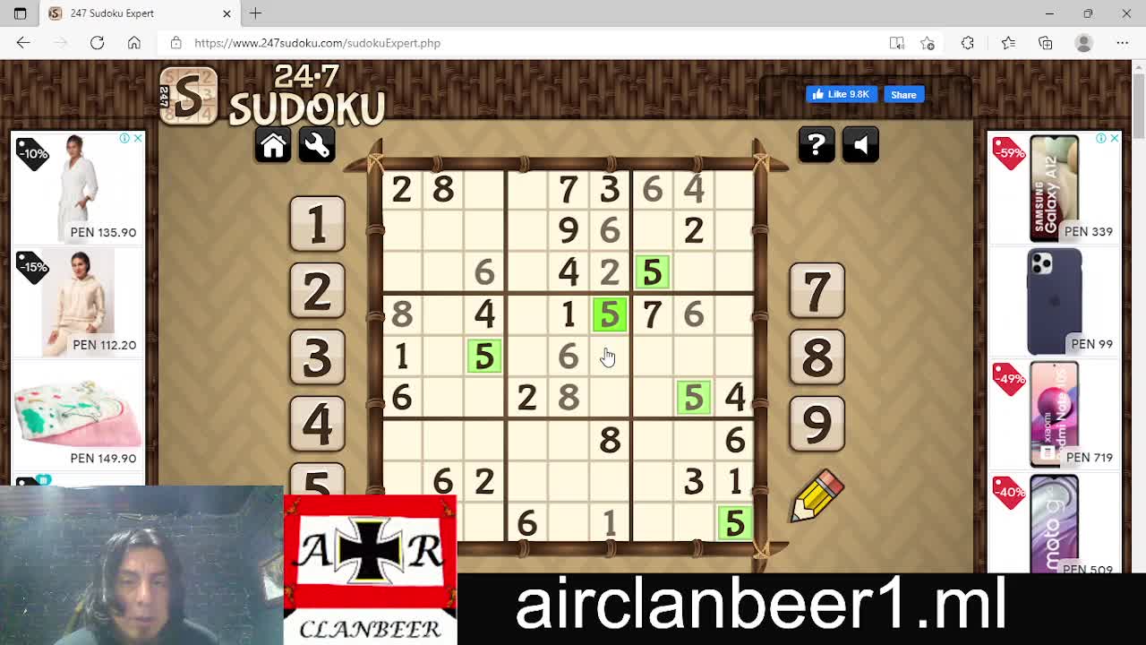 SUDOKU EXPERT, INFLUENCES AND SHAKES