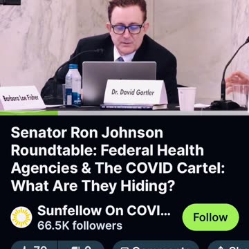 Federal Health Agencies & COVID Cartel: David Gortler