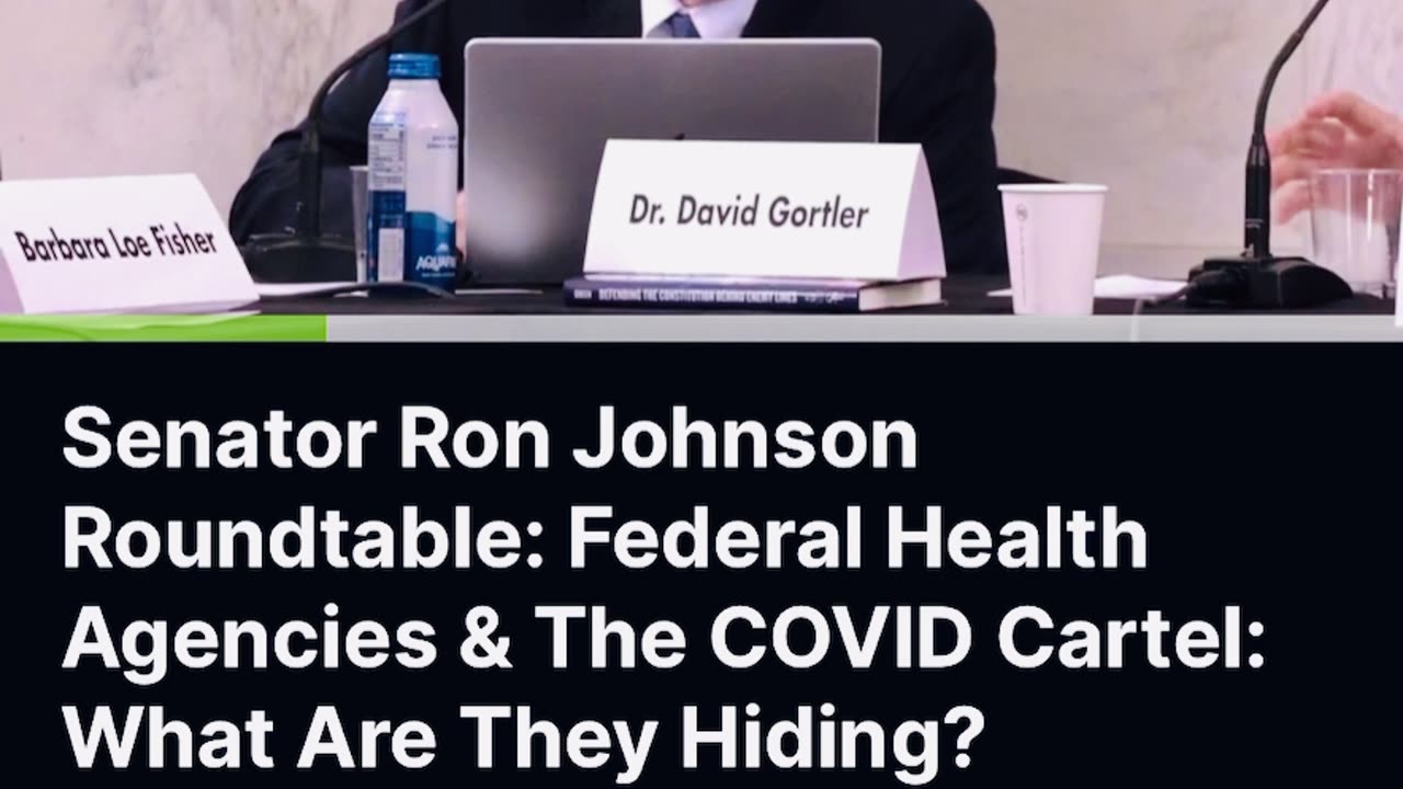 Federal Health Agencies & COVID Cartel: David Gortler