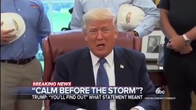 The day after Trump said,