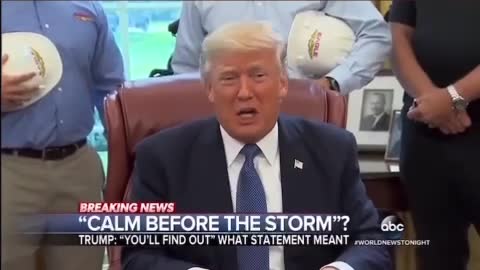 The day after Trump said,