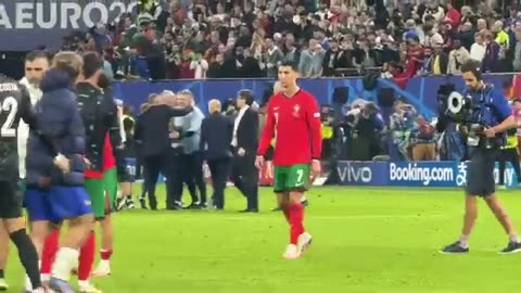 Portugal vs France full Penalty fan cam , Cristiano Ronaldo and Pepe cry Euro 2024