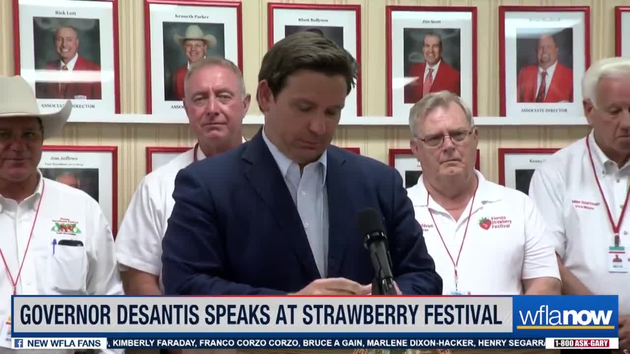 Ron DeSantis shuts down reporter's "don't say gay" lie