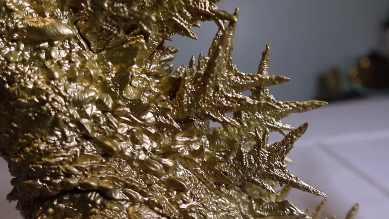 ASMR Unboxing: Golden Godzilla Minus One Statue