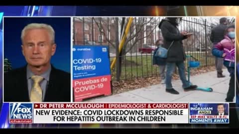 Dr. Peter McCullough: Spike Protein in Coronavirus and COVID "Vax" Could Be Causing Hepatitis