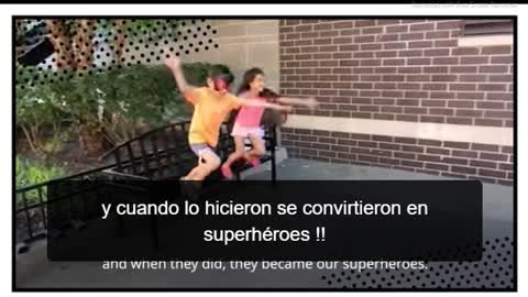 PROPAGANDA NIÑOS SUPERHEROES PFIZER